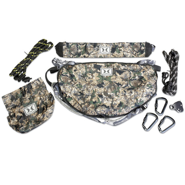 Hawk Helium Hammock Tree Saddle - Chaos Camo Pattern