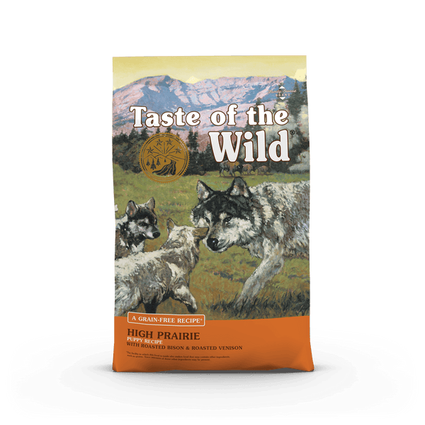 Taste of the Wild High Prairie Puppy Formula Grain-Free Dry Dog Food