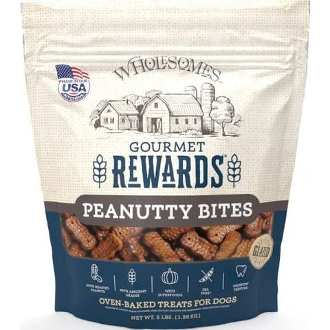 3Lb Wholesome Rewards Pnutty Bite Biscuit