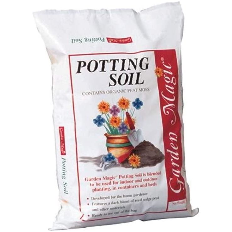 Michigan Peat 5740 Garden Magic Potting Soil, 40-Pound