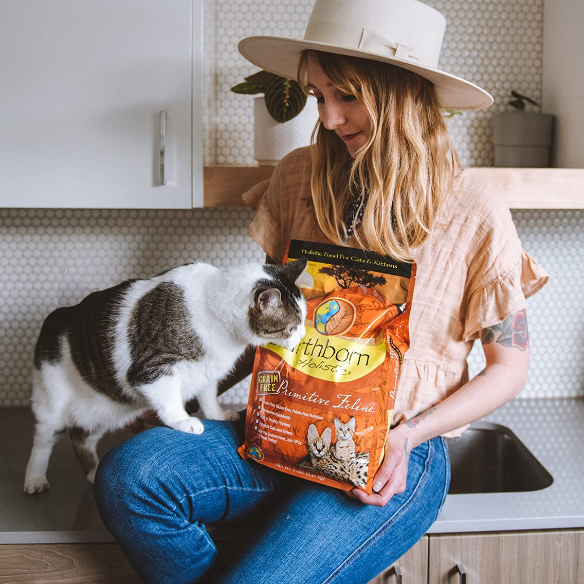 12.5 Lb Earthborn Holistic Primitive Feline Grain-Free Natural Dry Cat & Kitten Food
