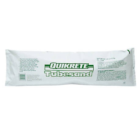 Quikrete Tube Sand 60 lbs Bag - Multipurpose Fill Sand for Construction and Landscaping Projects