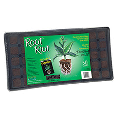 Root Riot Tray w/ 50 Root Riot Cubes