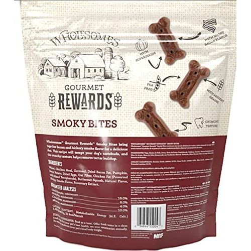 3Lb WHOLESOME REWARDS SMOKY BITES BISCUIT