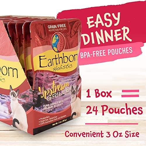 Earthborn holistic cat top food pouches