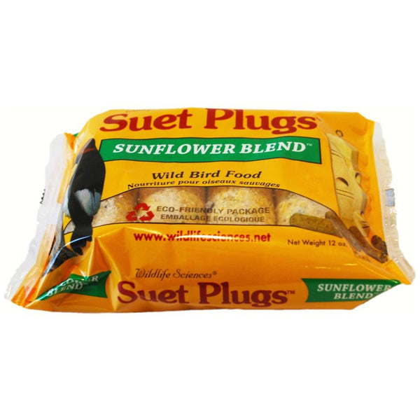 Wildlife Sciences Sunflower Blend Suet Plugs